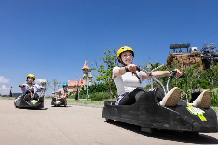 【釜山出發】人氣戶外體驗一日遊 | 斜坡滑車 Skyline Luge+Blue Line Park 海岸列車
